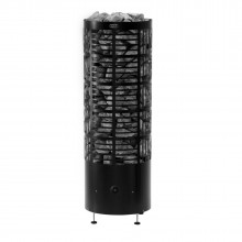 Электрическая каменка BORN LINE BLACK PLUS O90 9 кВт, для сауны и бани со встроенным управлением