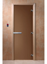 Дверь DoorWood 190*70 Бронза матовая, ольха