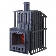 Чугунная Банная Печь Гефест GFS-ЗК Ураган 25 (П2)