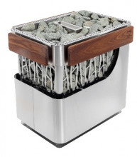 Электрическая печь BORN stone 15E 15 кВт 14–24м³ - 380 В без ПУ, напол